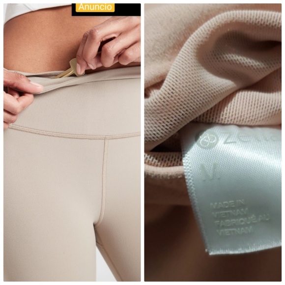 ZELLA LEGGINGS ATHLETIC STRETCHY SIZE MEDIUM - Picture 8 of 8